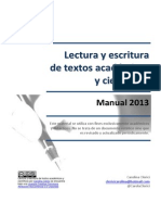 Lectura y Escritura de Textos Academicos y Cientificos 2013-Libre