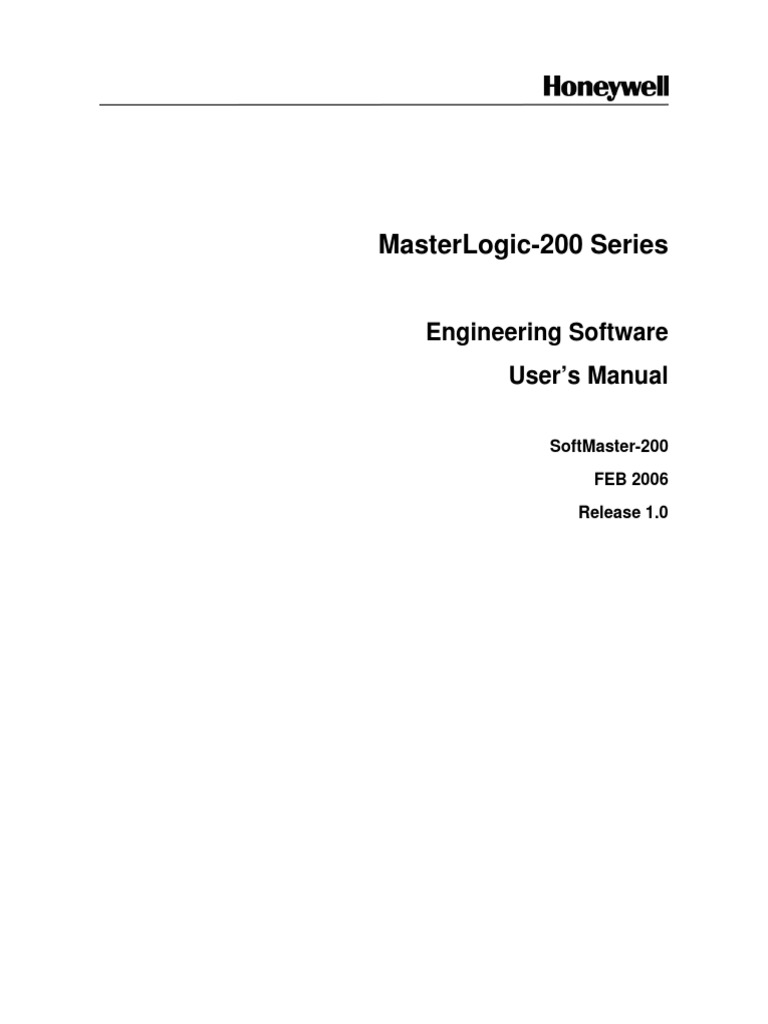 SoftMaster-200 User Manual | PDF | Installation (Computer Programs ...