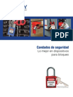 WH Brady S de RL de CV Candados de Seguridad Folleto Informativo de La Linea de Candados de Seguridad Brady 1052259