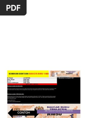 Semakan Baucer Buku 1 Malaysia Tahun 2015  PDF