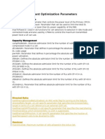 Download Ericsson Important Optimization Parameters by Reno Tk SN258573213 doc pdf