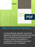 Modern Urban Planning: Urban Land-Use Theories