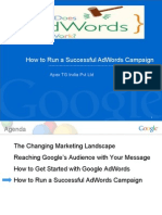 Run a Successfull Google Adword Campaign