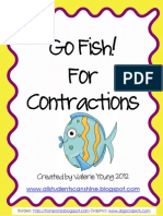 Go Fish! For Contractions: Created by Valerie Young 2012