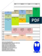 Horario Sem 2015-1