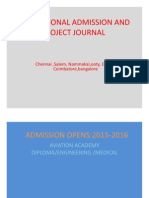 Admission Opens 2015 2016