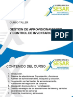 Curso Gestion de Compras y Almacen - Sesar