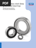 SKF Stainless Steel Deep Groove Ball Bearings 11279 en