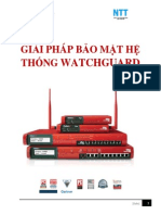 Giải Pháp Tường Lửa Watchguard