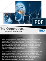 Trio Corporation .: Opthal Software