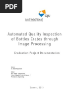 Automated Quality Inspection of Bottles Crates Through Image Processing