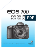 EOS 70D Instruction Manual RO