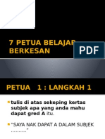 PETUA BELAJAR BERKESAN