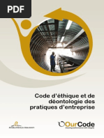 Code of Business Principles and Ethics Fran Ça Is