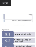 Chapter 9 Array