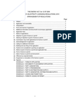 Electricity Licensing Regulations 2010