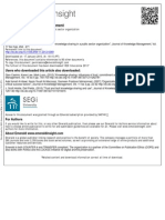 Determinants of Knowledge Sharing in A Public Sector Organization