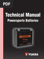 Yuasa Battery TechManual - 2014