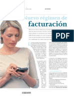 Nuevo Regimen de Facturación