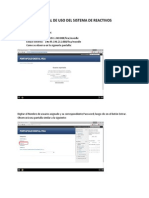 Manual Uso Del Sistema de Reactivos Para Estudiantes