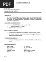 BIO DATA WRITING | PDF