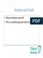 Introduction and Goals: - Please%introduce%yourself% - Tell%us%a%specific%goal%you%have%for%today%