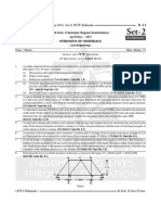 Strength of Materials 2-2 Set-2 (K)