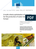 A Multi-criteria Optimisation of Scenarios for the Protection of Water Resources in Europe