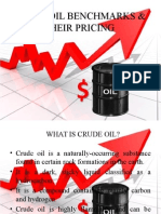 Crude Oil Benchmarks & Their Pricing