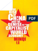 the Rise of China and the Demise of the Capitalist World Economy