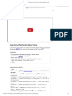 PHP Image Convert Type Function Upload Tutorial PDF