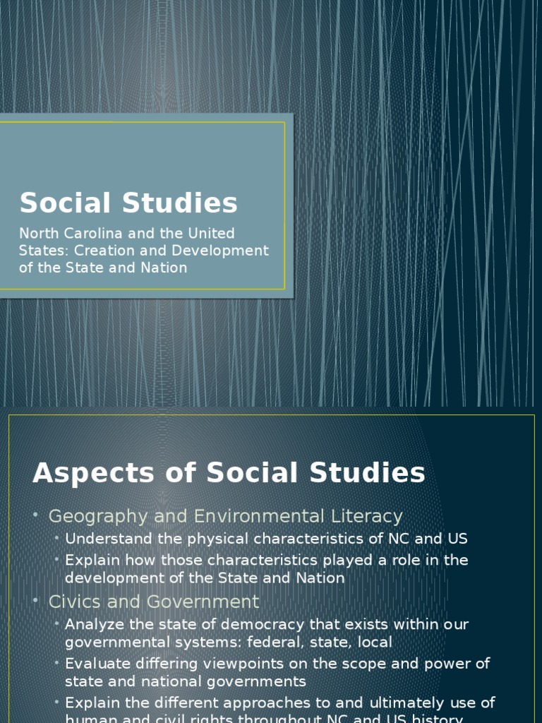 Aspects of Social Studies | PDF