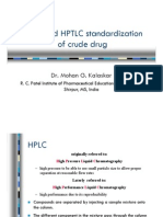 HPLC and HPTLC Standardazation (Read-Only)