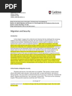 Williams Walters - Migration and Security