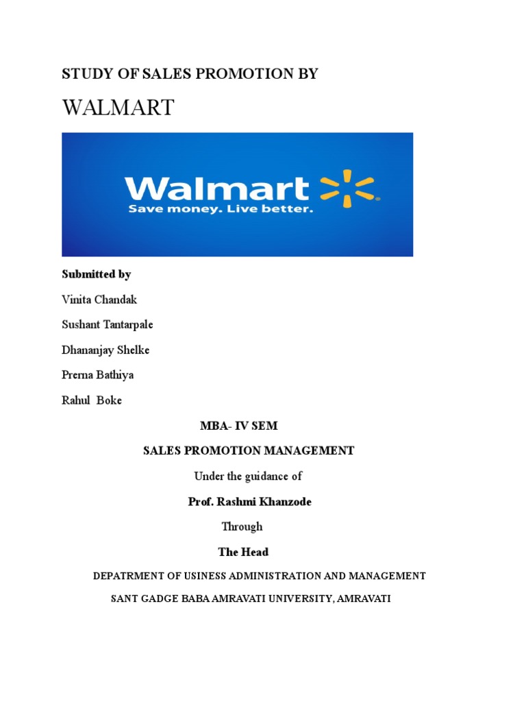 WALMART Mini Project PDF Walmart Radio Frequency Identification