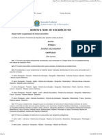 Decreto 19.890- 1931 Reforma Francisco Campos
