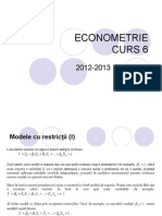 Econometrie C6