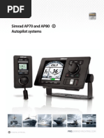 Simrad Ap70 and Ap80 Autopilot Systems: Pending Approval