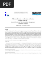 A Erosão Costeira e Os Desafios Da Gestão