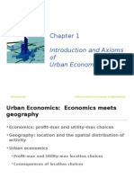 Introduction and Axioms of Urban Economics: Mcgraw-Hill/Irwin