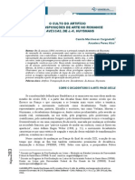 Às Avessas - Huysmans - Literaturas Francófonas - Romance Francófono - Literatura Comparada Decadentismo - Poéticas Interartes PDF