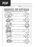 Atividades Pré Escolar