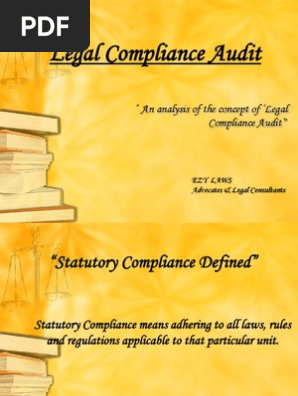 Legal Compliance
