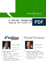 5 Social Shopping Trends: Shaping The Future of Ecommerce