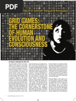 Grid Games: The Cornerston of Human Evolution and Consciousness