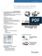 Swagelok L-Ring Face Seal Fittings