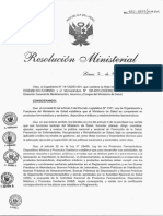 Nuevo Manual BPA. (R.M. 132-2015-MINSA) 