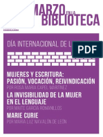 Revista Marzo Biblioteca Guadalajara
