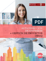 (MBA) + Gestión de Proyectos - PROPIO PDF