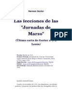 las lecciones de jornada de marzo